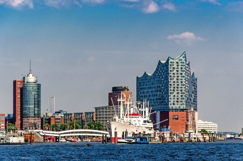Elbphilharmonie am Hamburger Hafen, Deutschland